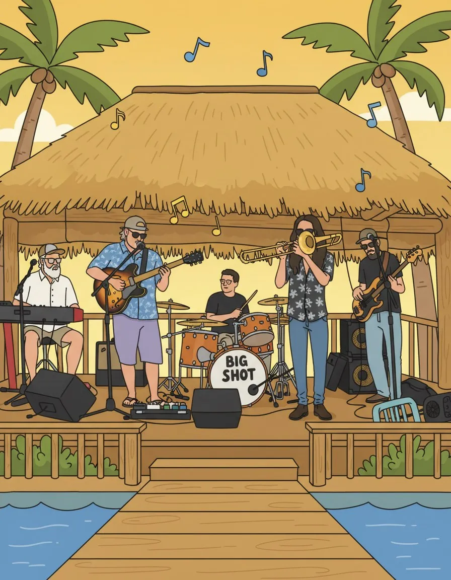Cartoon illustration of Mattlee Crew